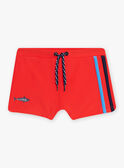 Costume rosso con motivo squalo bambino CYBOXAGE / 22E4PGO1MAIF509