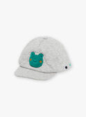 Cappellino matelassé grigio melange FAROBIN / 23E4BGS1CHAJ920