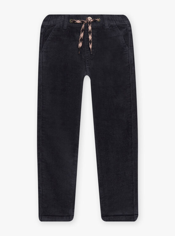 Pantaloni grigi scuro DEVORAGE / 22H3PGR1PANJ900