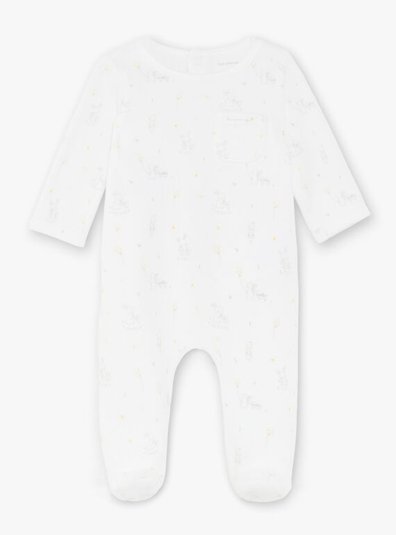 Tutina bianca con stampa ZOSACHA / 21E0NMG5GRE000