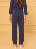 Navy JOGGING PANTS LITJOGETTE / 24H2PFB1JGB070