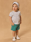 Set di t-shirt, pantaloncini shorts e fascia per capelli con stampa floreale MAPAULA / 25E1BFO1ENS001