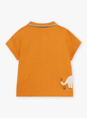 Polo in jersey gialla neonata CAKOBE / 22E1BG91POLB114