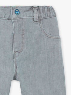 Jeans denim grigi neonato BAPABLO / 21H1BGM1JEAK004