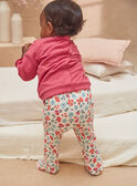 Set pigiama rosa in tessuto felpato spazzolato KECHARLIE / 24E5BF51PYJ308