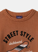 Maglione con skateboard MABRIAGE / 25E3PG71PULE405
