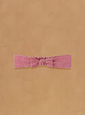Fascia per capelli a quadri rossi KANEMO / 24E4BFE1BAN001