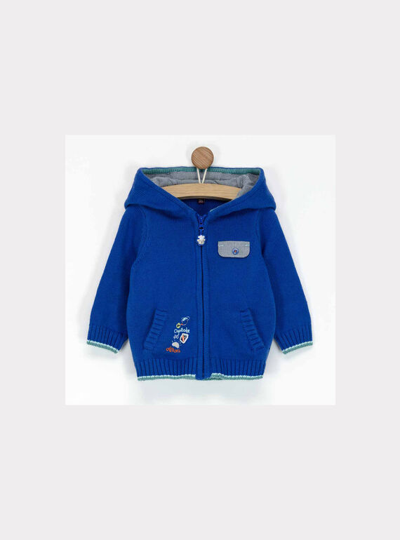 Medium blue Waistcoat NABILL / 18E1BG52GIL208