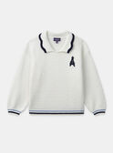 Off white PULLOVER NUTOURETTE / 25H2PFQ1PUL009