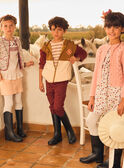 Pantaloni cargo bordeaux MAFINAGE / 25E3PG72PAN501