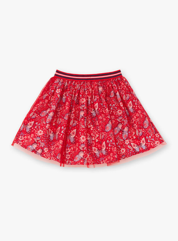 Gonna rossa bambina ZOJUPETTE / 21E2PFB1JUP050