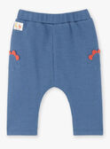 Pantaloni blu genziana neonato ZAEDDY / 21E1BGB1PANC230
