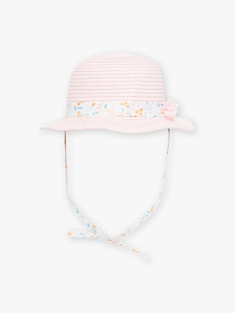 Cappello rosa chiaro neonata CYCLAUDIA / 22E4BF21CHA301