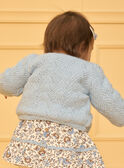 Greyish blue CARDIGAN LAROSALIE / 24H1BFS1CAR205