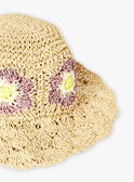 Cappello di paglia beige LACHETTE / 24H4PFI1CHA009