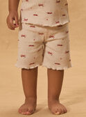 Set di t-shirt e shorts da ciclismo con stampa leopardata MAZIRA / 25E1BFR1ENS808