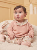 Set maglia, pantaloni e calze palissandro LOELYS / 24H0CF11ENS312