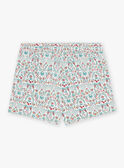 Shorts in jeans con stampa a fiori bambina CUISHOETTE / 22E2PFJ1SHO632