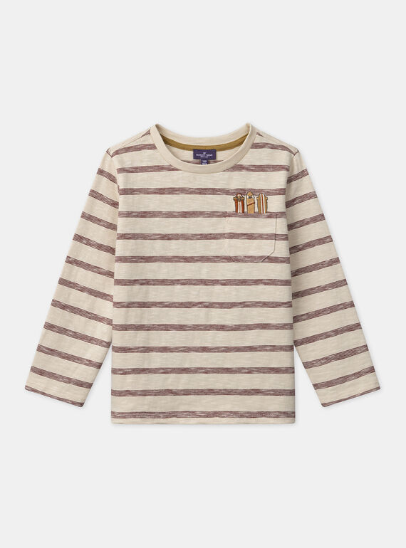 T-shirt a righe  MACRAGE / 25E3PG72TML114