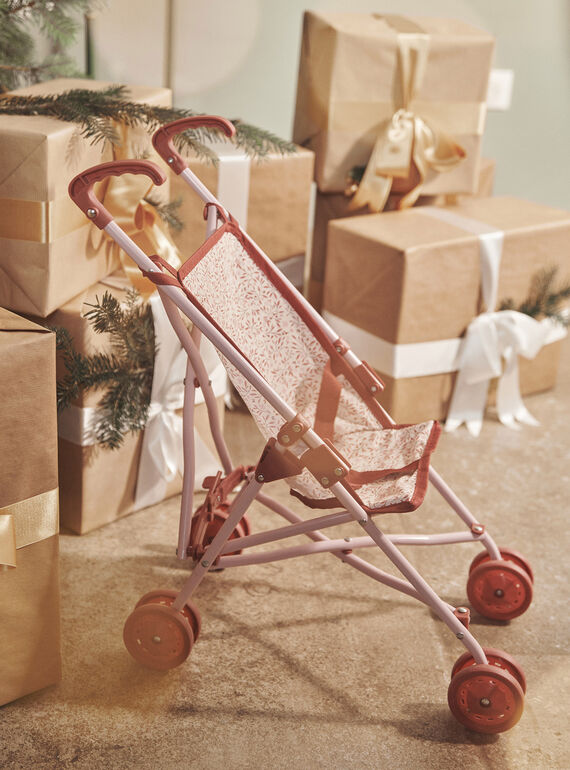 Giocattolo passeggino pieghevole con stampa a fiori SMAPL0061STROLL / 23J7GF31APE099