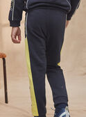 Pantaloni da jogging blu navy con stampa 1987 KRIJOGAGE 1 / 24E3PGB1JGB705