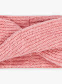 Scaldacollo rosa antico in maglia FIMALICE / 23E4BF51SNO817