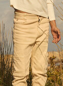 Pantaloni cargo beige MEDIAGE / 25E3PG81PAN806