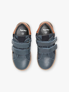 Sneakers navy con dettagli a contrasto bambino BASKAGE / 21F10PG42D0D070