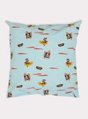 Parure da letto turchese motivo pirata TIPARURPIR / 20EZEN74PLCC218