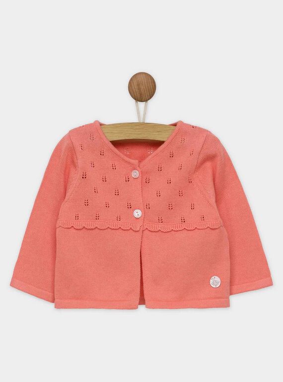 Cardigan rosa RYGWEN / 19E0CFI1CAR305