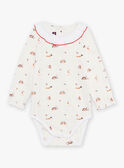 Set body e abito salopette in jeans neonata CABRIGITTE / 22E1BF71ENSP274