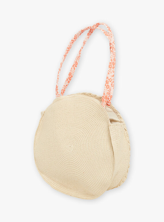 Borsa di paglia da spiaggia bambina CLIKUETTE / 22E4PFO1BES009