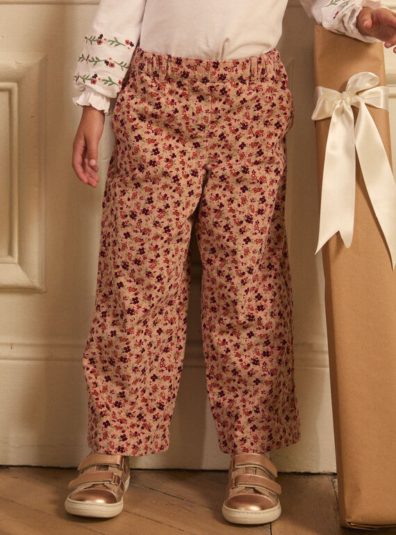 Pink copper PANTS LOIPLETTE / 24H2PFU1PANK007