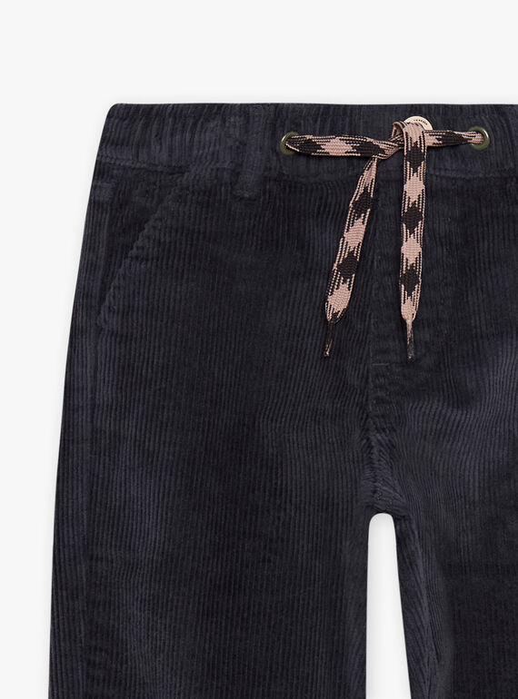 Pantaloni grigi scuro DEVORAGE / 22H3PGR1PANJ900
