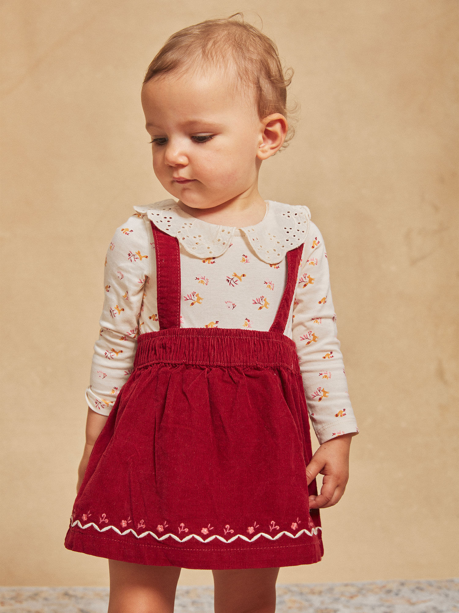 Gonna velluto rosso on sale