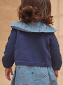 Cardigan in maglia traforata per neonata KADENISE / 24E1BF42CAR070