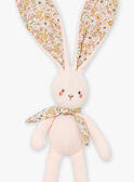 Peluche doudou nascita coniglio rosa cipria LORE / 24H0AF21JOUD322