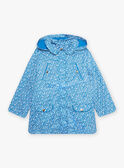 Impermeabile 2 in -1 blu bambina CLAFLETTE / 22E2PFG1IMP208