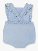 Pagliaccetto in jeans ricamato neonata ZAPRISKA / 21E1BFT1BAR721