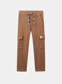 Pantaloni comfort marroni LICONFAGE / 24H3PGK1CFP804