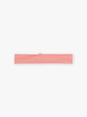 Fascia tinta unita rosa con motivo farfalle FAILISE / 23E4BFD1BAND318