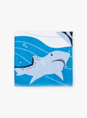Telo mare con motivo orche, squali e balene KLUPAGE / 24E4PGG1SRV216