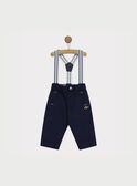 Pantaloni navy RALEOPAUL / 19E1BGF1PAN070