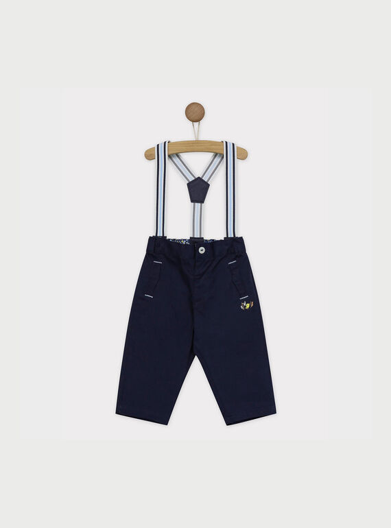 Pantaloni navy RALEOPAUL / 19E1BGF1PAN070