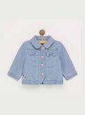 Cardigan blu jeans RAILIA / 19E1BFD3CAR704