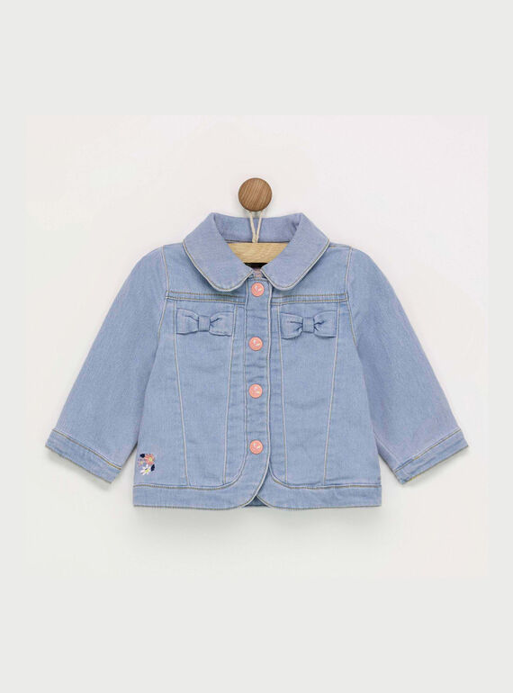 Cardigan blu jeans RAILIA / 19E1BFD3CAR704