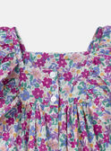Abito e bloomer con stampa floreale e maniche con volant per neonata NAAMELIE / 25H1BFJ2ROB002