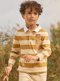 Polo a righe con skateboard MADOAGE / 25E3PG71POL812