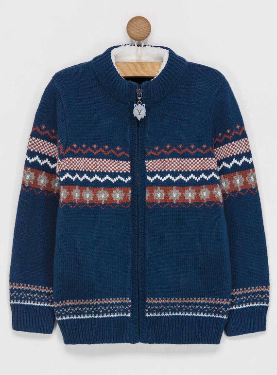 Navy Waistcoat POACIAGE / 18H3PGP1GIL070