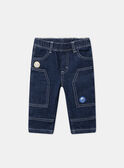 Jeans in denim grezzo MACLOVIS / 25E1BG81JEAP269